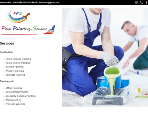 Paros Paint – Ελαιοχρωματισμοί Βαψίματα Πάρος
